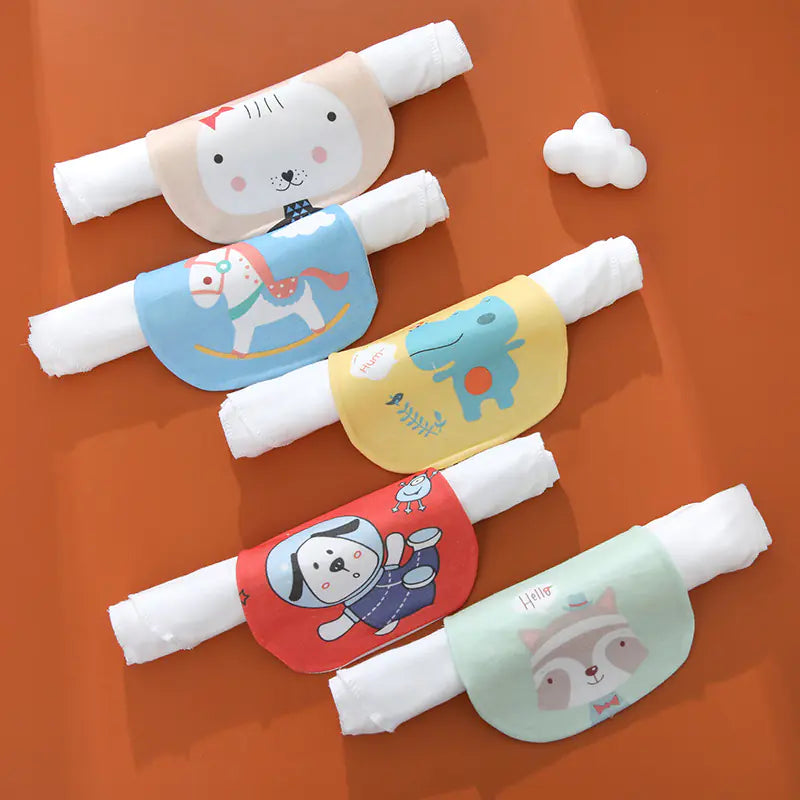 Summer Baby Sweat Absorbent Cotton Towel-Soft and Breathable for Infants