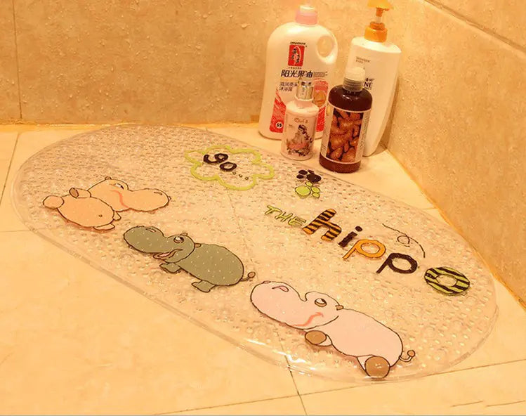 PVC Non-Slip Bath Mat for Bathroom and Bathtub