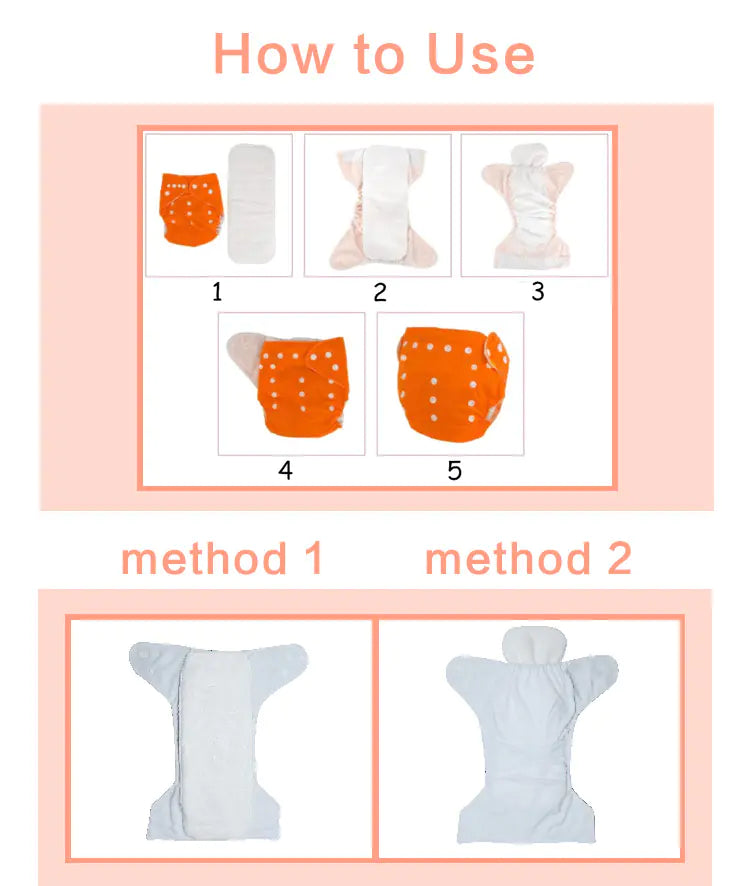 Digital Printed Washable Cloth Diaper for Babies