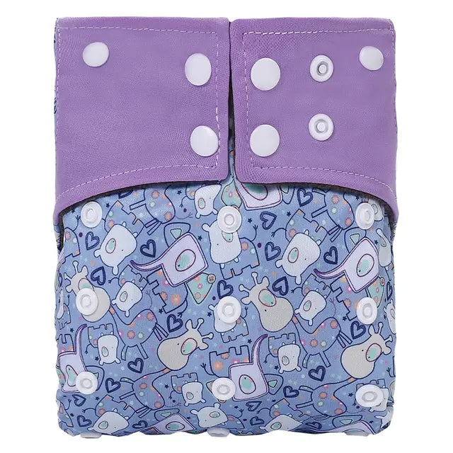 Digital Printed Washable Cloth Diaper for Babies