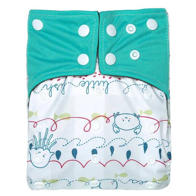 Digital Printed Washable Cloth Diaper for Babies