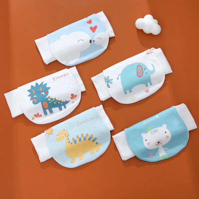 Summer Baby Sweat Absorbent Cotton Towel-Soft and Breathable for Infants