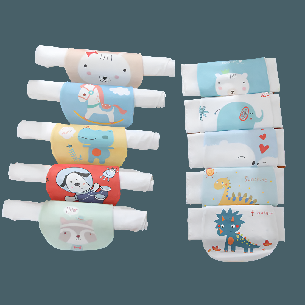 Summer Baby Sweat Absorbent Cotton Towel-Soft and Breathable for Infants