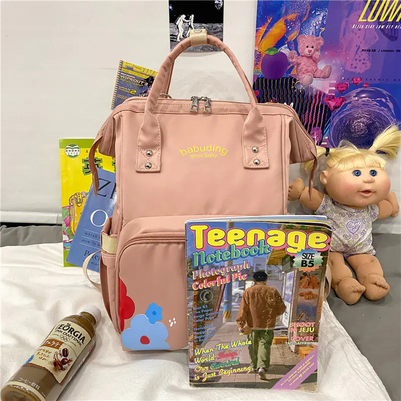 Large-capacity Waterproof Mother and Baby Backpack