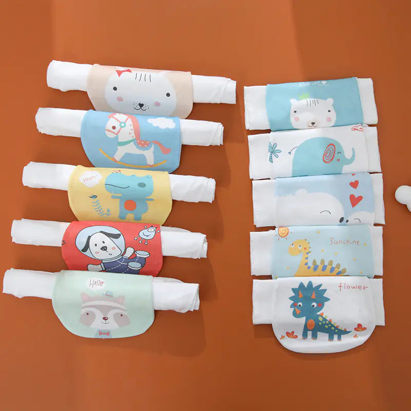 Summer Baby Sweat Absorbent Cotton Towel-Soft and Breathable for Infants