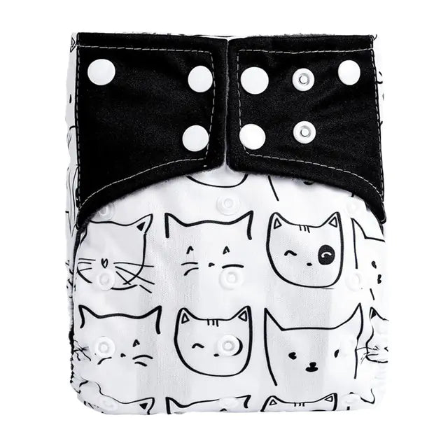 Digital Printed Washable Cloth Diaper for Babies